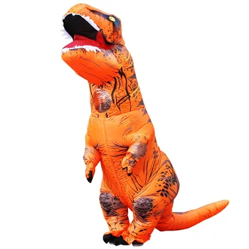 Karšto Pripučiami Dinozaurų Kostiumai Kostiumas Suknelė T-Rex Anime Šalies Cosplay Karnavalas Helovinas Kostiumas Vyras, Moteris, Suaugusiems, Vaikams, Nuotrauka