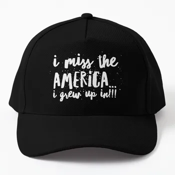 I Miss AMERIKA...UŽAUGAU!!! Beisbolo kepuraitę Trucker Skrybėlės, Ponas Hat Vyrų Teniso Moterų Nuotrauka