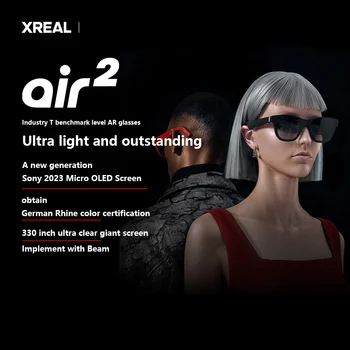 Originalus XREAL Oro 2 Smart AR Akiniai 330 Colių Micro OLED Didelis Ekranas 1080P Vaizdą Mobiliuoju Kompiuteriu, Ne VR Virtualios Realybės Nuotrauka