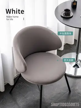 Minkšti Baldai, Valgomojo Kėdės Namuose, Laisvalaikio Kėdė, Modernus Minimalistinio Hotel Restaurant Derybų Atlošas Kėdės Šviesos Prabangus Valgomasis Nuotrauka