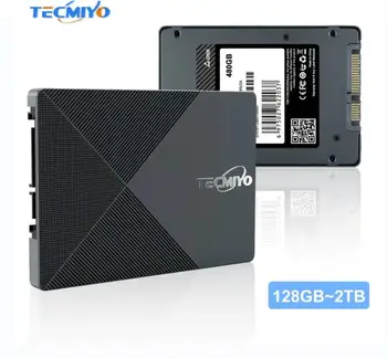 Tecmiyo SSD SATA 3.0 1 TB 512 GB 128 GB 256 GB 2TB Vidaus Kietojo 2.5