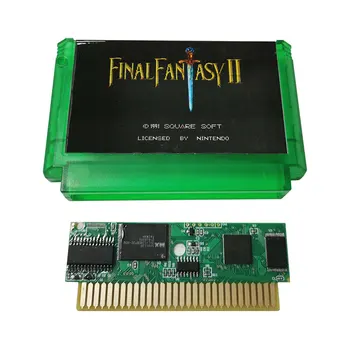Final Fantasy 2 8 Bitų Žaidimų Kasetė 60 Pin TV Žaidimų Konsolę Nuotrauka