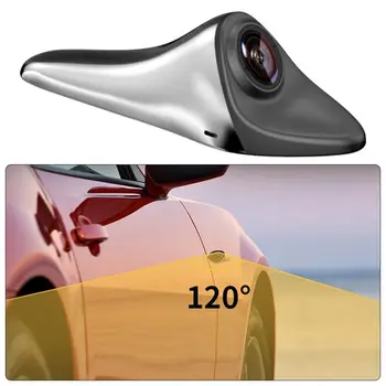 120°, Automobilio Galinio vaizdo Kamera CVBS/HAINAUT 1080P Atsarginės Pusės vaizdo Kamera Ryklių Pelekų Pasukti Objektyvą Blind Spot Papildomas Atbulinės eigos Nuotrauka