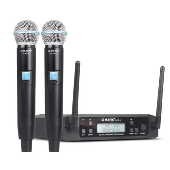 Mikrofonas Bevielis WARADIGM GLXD4 Profesionalių UHF Sistema Nešiojamą Mic Scenos Kalbos Vestuvės Rodyti Juosta Šalies Namų Bažnyčia Nuotrauka