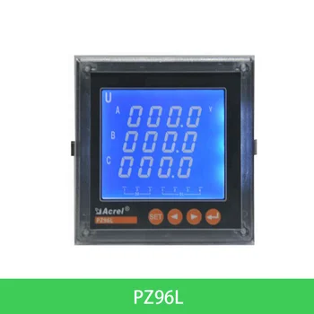 PZ96L-E4/C 96 Dydžio Skydelis Energijos Skaitiklis 3 Etapas 4 Vielos LCD Ekranas, Bi-Kryptimi, Elektrinių Parametrų Matavimas Nuotrauka