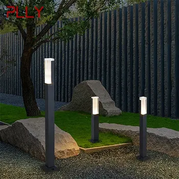 PLLY Lauko LED Vejos Šviesos Aliuminio, atsparus Vandeniui Sodo Lempos Kūrybos Dekoratyvinis Villa Dvipusis Parkas Nuotrauka