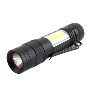 LED Žibintuvėlis Su Įkraunama Baterija Mini Nešiojamą Pen Avarinės Šviesos Žibintai Nuotrauka