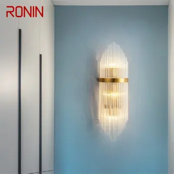 ·RONIN Sienos Sconces Lempos, Modernus LED vidinis Apšvietimas Šviestuvai Dekoratyviniai Namų Miegamasis Nuotrauka