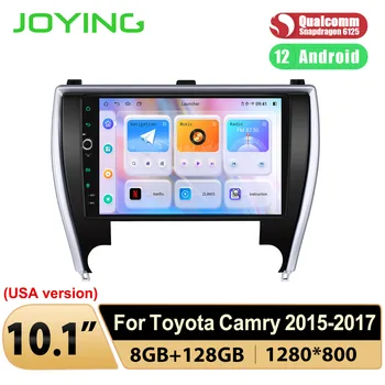 Joying Android 12 Automobilio Radijo Stero Galvos Vienetas Toyota Camry JAV versija 2015-2017 Su 10.1 1280*800 Ultra-Plonas Ekranas Nuotrauka