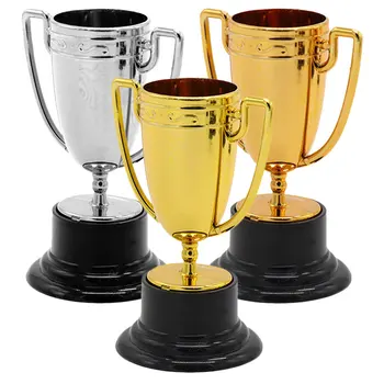 Trofėjus Trofėjų Skyrimo Vaikams, Mini Apdovanojimai, Medaliai, Sportinės Aukso Šalies Futbolo Turnyro Nugalėtojas Futbolo Žaidimas Plastiko Džiaugtis Dekoras Nuotrauka