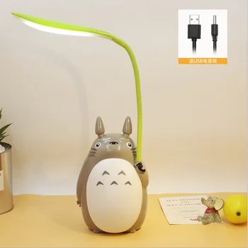Totoro formos LED Lempos, Aste USB, Interjero Dekoratyvinis Apšvietimas, Idealiai tinka Biuro ar Skaityti Stalo, Dovanų Idėjos Vaikas Nuotrauka