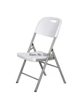 Medienos Grūdų Sulankstomoji Kėdė Namų Biuro, Valgomojo Kėdės Laisvalaikio Kėdė Nešiojamų Plastikinės Kėdės Atlošas Paprastas Stalo Kėdė Nuotrauka
