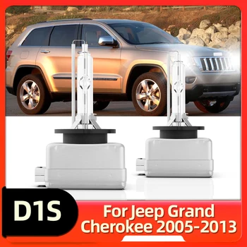 LSlight 2x 12V 35W Xenon D1S 6000K HID Lempos Lemputė, priekinis žibintas Dėl Jeep Grand Cherokee 2005 2006 2007 2008 2009 2010 2011 2012 2013 Nuotrauka