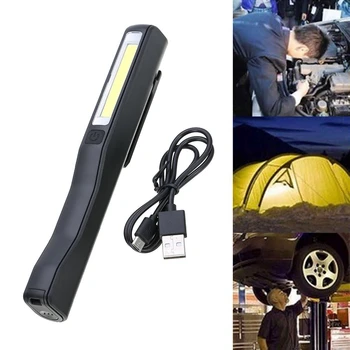 Įkraunamas LED, COB Nešiojamų Kempingas Darbo Inspekcijos Šviesos Lempa Rankoje Deglas Magnetinio Už Namų ūkio Dirbtuvių Automobilių Kempingas Nuotrauka
