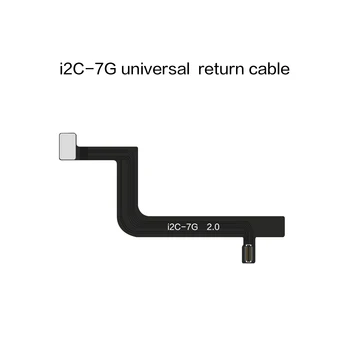 I2C Universalus Grįžti FPC Flex Kabelis iPhone7 Home Mygtuką Grąžinimo Funkcija Remontas, dalys Nuotrauka