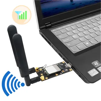 M. 2 USB 3.0 Adapteris su 2 Nano SIM Kortelių Lizdai+2 Antenų WWAN LTE Modulis Nuotrauka