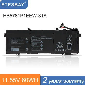 ETESBAY HB5781P1EEW-31A Nešiojamas baterija MateBook 14s 2021 HKD-W76 HKD-W56 HB5781P1EEW-31C Nuotrauka