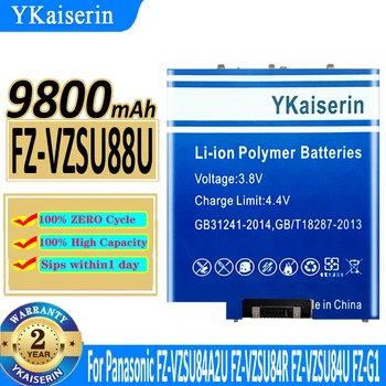 9800mAh YKaiserin Baterija FZVZSU88U Už Panasonic FZ-VZSU84A2U FZ-VZSU84R FZ-VZSU84U FZ-G1 