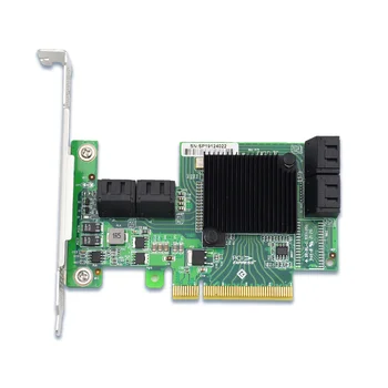 PCIe2.0 x8/x1 8 Port 6Gb/s SAS/SATA HBA Nuotrauka