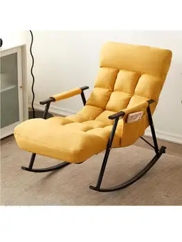 Supamoji kėdė, Suaugusiųjų laisvalaikio technologijos Audinio, Supamoji kėdė, Sofa-suaugusiųjų miegamasis kėdė lankstymo Šiaurės balkonas tingus kėdė Nuotrauka