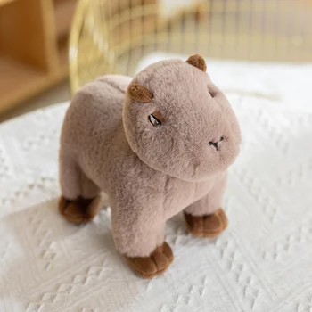 20cm Fluffty Įdaryti Capybara Pliušinis Modeliavimas Anime Žaislas Gyvūnų Minkšta Vaikų Gimtadienio Dovanos Nuotrauka