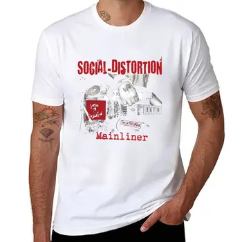 Naujų Socialinių Iškraipymo Roko Grupė - Mainliner T-Marškinėliai berniukams, gyvūnų spausdinti marškinėliai nauja redakcija marškinėliai, vyriški marškinėliai Nuotrauka