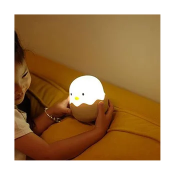 LED Nakties Šviesos Vaikams ir Kūdikiams Pritemdomi Dar Šviesos su Touch Funkcija USB-Krovimo Naktį Lempa Nuotrauka