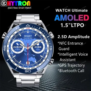 2023 Naujas DT Ultra Mate Smart Watch Vyrų NFC Bevielio Įkrovimo 