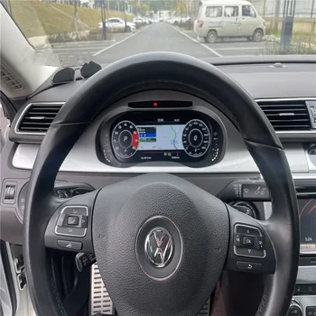 2012 Vėliau kaip Originalios Automobilių Skaitmeninio Klasterio Priemonė VW Passat B7 2012-2016 LCD Greičio Matuoklis Prietaisų skydelis Nuotrauka
