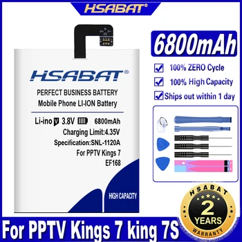 HSABAT 6800mAh EF168 Baterija PPTV Karaliai 7 karalius 7S King7 PP6000 Nuotrauka