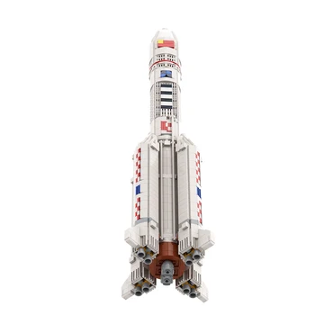 Gobricks SS Kosmoso Palydovinė Žvalgyba Ilgai Kovo 5 Raketų Paleidimo Blokų nustatyti Space 1:110 Plytų Žaislai, Vaikų Dovanų Nuotrauka