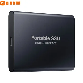 Mini SSD 8 TB 6TB 4TB 2TB 1 TB Mobiliojo Kietojo Nešiojamojo kompiuterio Išorinį Kietąjį Diską Nuotrauka
