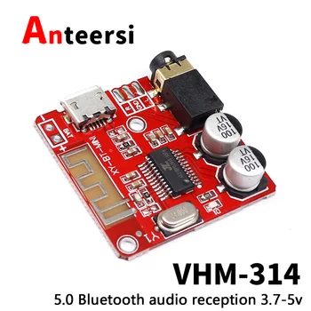 Bluetooth 5.0 Garso Imtuvas Valdybos MP3, Lossless Dekoderis Valdybos Wireless Stereo Muzikos Modulis 3.7-5V XY-BT-Mini VHM-314 Raudona Nuotrauka