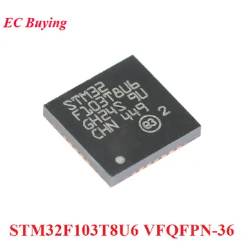 STM32F103T8U6 VFQFPN-36 STM32 F103T8U6 STM32F103 32F103T8U6 Cortex-M3 32-bitų Mikrovaldiklis MCU Chip IC Valdytojas Naujas Originalus Nuotrauka