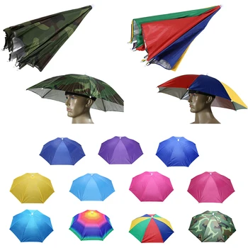Nešiojamų Žvejybos hat Lauko Sulankstomas Skėtis Reguliuojamas Žvejybos Saulės Pavėsyje, Anti-UV Kempingas, Žvejyba, Golfo skėtį nuo saulės, Skrybėlę Priedų Nuotrauka