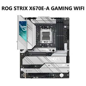 ASUS ROG STRIX X670E-ŽAIDIMŲ WIFI 6E Lizdas AM5 LGA 1718 AMD Ryzen 7000 Žaidimų Plokštė 16+2 Galia Etapais, PCIe 5.0, DDR5 Nuotrauka