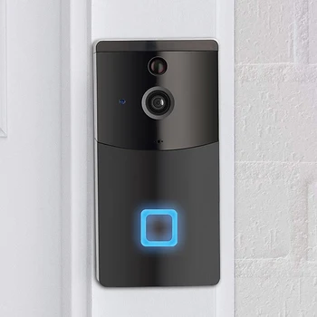 Tuya Belaidžio Vaizdo Doorbell 1280x720 PIR Judesio Detektorių, Smart WiFi 