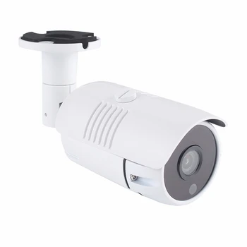 3,6 mm/6mm Objektyvas 1080P Saugumo Žvaigždės VAIZDO Kamera Kulka Spalva Naktinio Matymo Vandeniui Stebėjimo Lauko IP Kamera su POE Nuotrauka