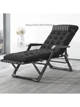 Kėdė lankstymo siesta prigulti, lova, biuro sofos, sofos balkonas namuose, laisvalaikio paplūdimio kėdės nugaros kėdė Nuotrauka