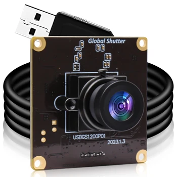 ELP 2MP Pasaulio Užrakto Kamerą Didelio Greičio 1200P 1080P 90fps Aptina AR0234 Jutiklis USB Kameros Modulis, Didelis Greitis-sportinis Nuotrauka