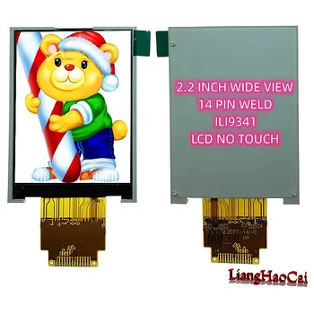 Didelę Paklausą, 2.2 Colių TFT LCD Ekranas ILI9341 Suvirinimo 14 PIN SPI Sąsaja, Suderinama Su Originalus Elektroninių TM022HDH26 Nuotrauka