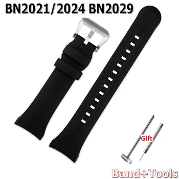 Dervos, Silikono Juostos Pakeitimas Watchband BN2021/BN2024/BN2029 Žiūrėti Dirželis Smart Apyrankės, Laikrodžiai, BN-2021/BN-2024 Riešo juostos Nuotrauka