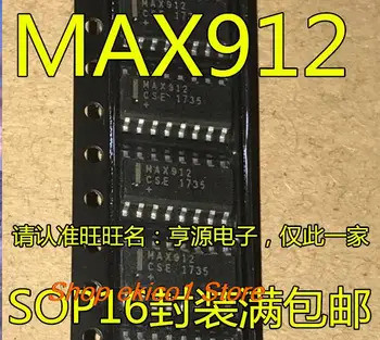 5pieces Originalus akcijų MAX912 MAX912CSE SOP-16 MAX912ESE Nuotrauka