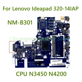 Lenovo Ideapad 320-14IAP Nešiojamas plokštė DG424/DG524 NM-B301 su N4200/N3450 DDR3 100% Testuotas, Pilnai Darbo Nuotrauka
