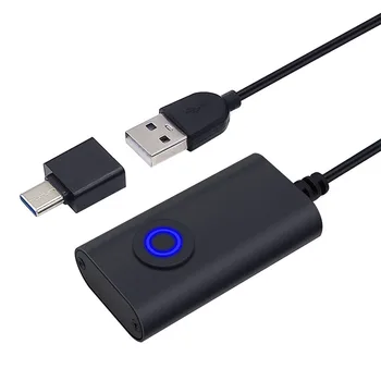 2 in 1 Mouse Jiggler Perkraustymas USB Disko-nemokamai Neaptinkamas Pelės Judėjimo Simuliatorius Nuotrauka