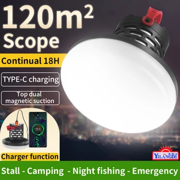 Kabo LED Įkrovimo Daugiafunkcinis Lauko 50W Didelės Galios Kempingas Lemputės Šviesos Nuotrauka