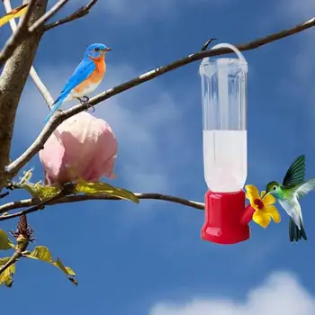 Paukščių Vandens Dalytuvai, 4Pcs Funkcinės Platus Aišku, Žiūrint Nešiojamų Hummingbird Lesyklos Sodo Nuotrauka