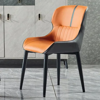 Modernus, Ergonomiškas Rankos Kėdė, Dizaino Atsipalaiduoti Lauko Mobiliojo Akcentas Kėdė Virtuvėje Metalo Sillas Para Eventos Gyvenimo Kambario Baldai Nuotrauka