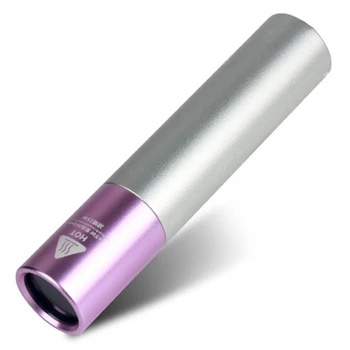 UV LED Žibintuvėlis 365Nm Aliuminio Lydinio Nešiojamų UV Žibintuvėlis Įkraunamas Zoom Tikrinimo Šviesos 11.9 X 2,5 Cm Nuotrauka