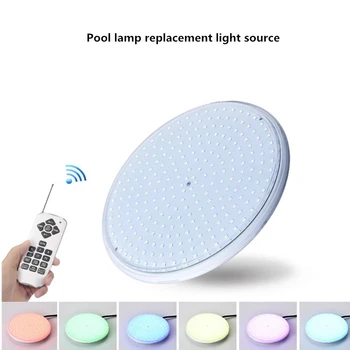 RGB Disco Šviesos Baseinas Lamp12v Šilta Spalva šaltai Balta LED IP68 po vandeniu Pakeitimo Šviesos Šaltinis su Nuotolinio Valdymo Nuotrauka